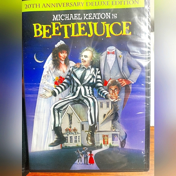 NEW DVD Beetlejuice 20th Anniversary Deluxe Edition - Picture 1 of 8